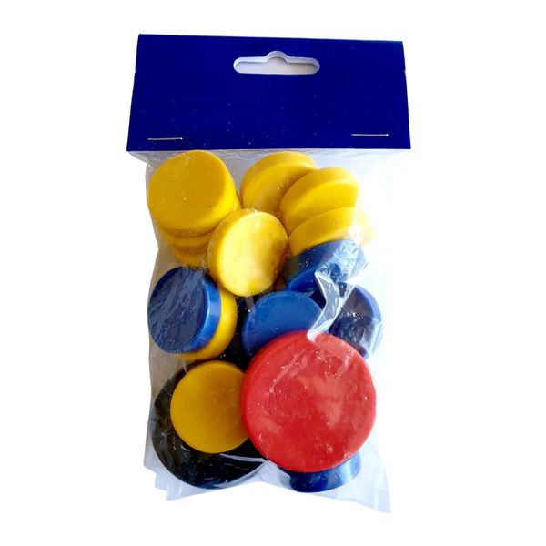 Fingerboard Pucks/Discs Set - Assorted Colours