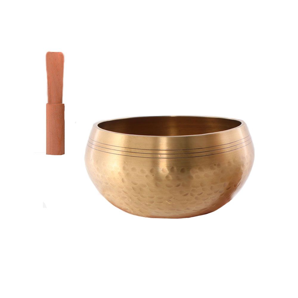 Tibetan Singing Bowl Set Tibetan Ring Gong Meditation Singing Bowl