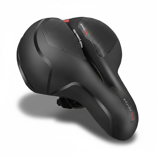 Arfast- Memory Foam Bicycle Saddle/Seat With Shock Absorption Springs