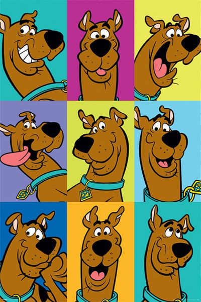 Scooby Doo - The Many Faces of Scooby Doo Poster
