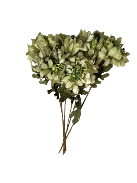 Artificial Flower 6 Piece 53cm Stem Chrysanthemum