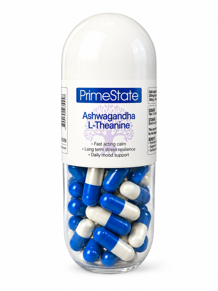 PrimeState Ashwagandha + L-Theanine 60 Capsules