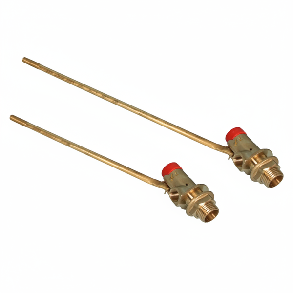 Torrenti Low Pressure Brass Float Valve 20mm for Water Tanks - 2 Pack