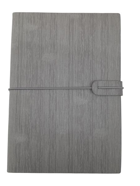 Journal Foska A5 Horizontal Elastic Grey