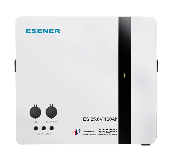 Esener 25.6v 2.56KWh Lithium-Ion Battery