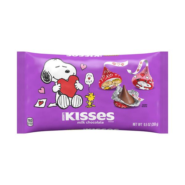 HERSHEY'S KISSES Snoopy Milk Chocolate Bag (255g) x 1