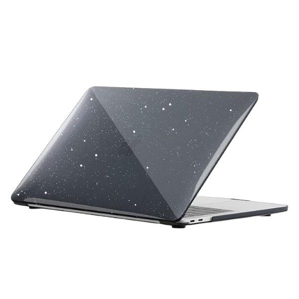 Black Starry Sky Pattern Hard Shell Cover for MacBook Air 13 M1 2022