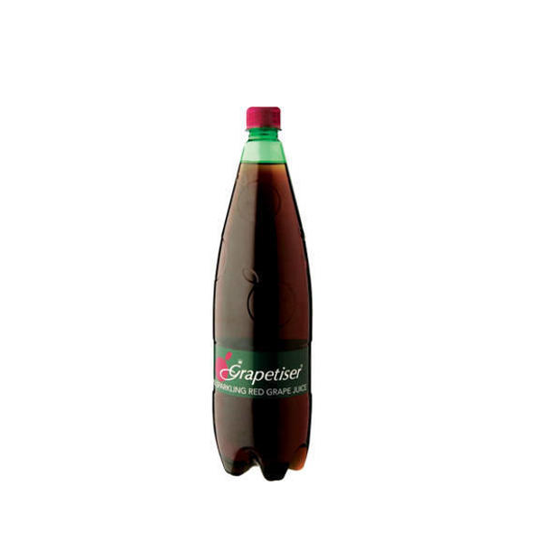 Grapetiser 100% Sparkling Red Grape Juice (12 x 1.25l)