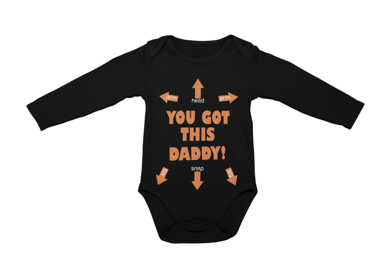 JuiceBubble - You Got This Daddy Long Sleeve Onesie