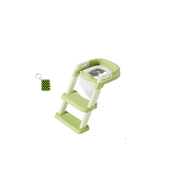 Foldable Children's Potty Training Toilet Seat Ladder