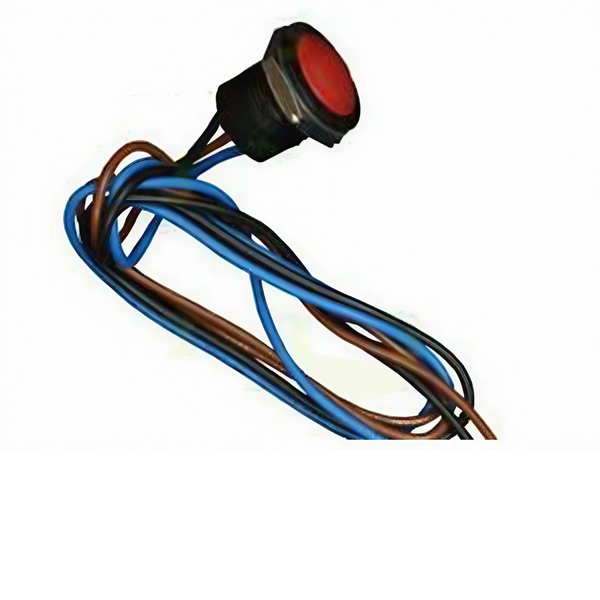 IAR5F1600 IP67 16mm Push Button Switch N/O + N/C Red - 2A 24VDC