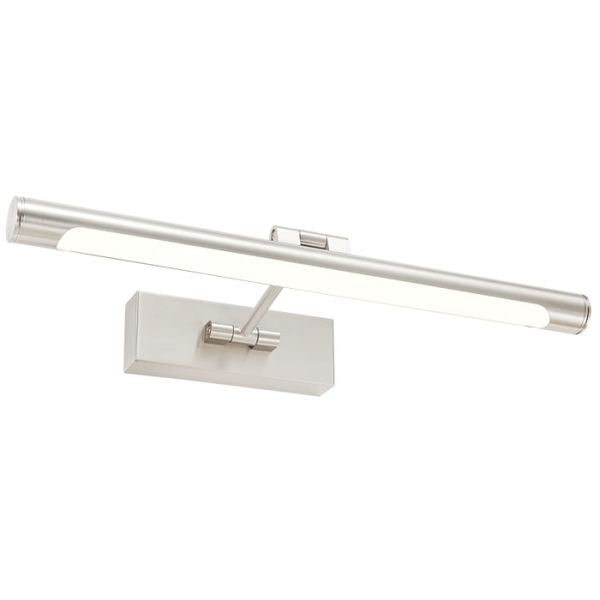 Satin Chrome Bathroom Mirror Light or Picture Light with Cover