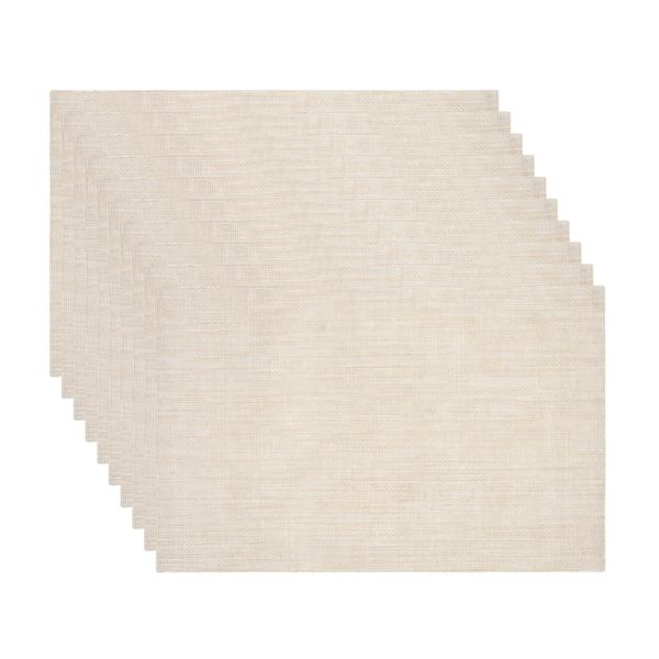 10Piece Placemats Set Table Mats for Dining Table Heat Resistant Durable