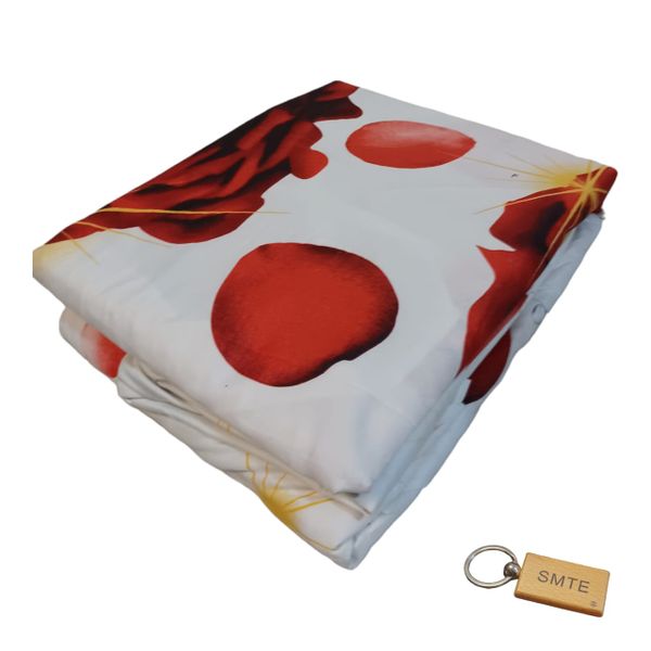 Luxurious Microfiber Bed Sheets:150x189cm and Smte Keyring