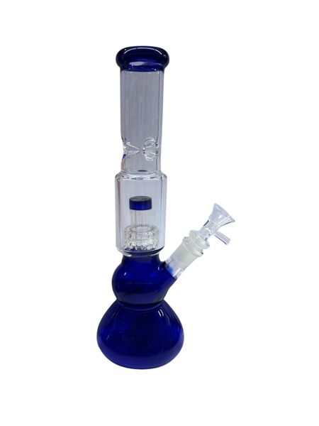 10" Glass Bong with Ice-catcher and Percolator Bowl Set