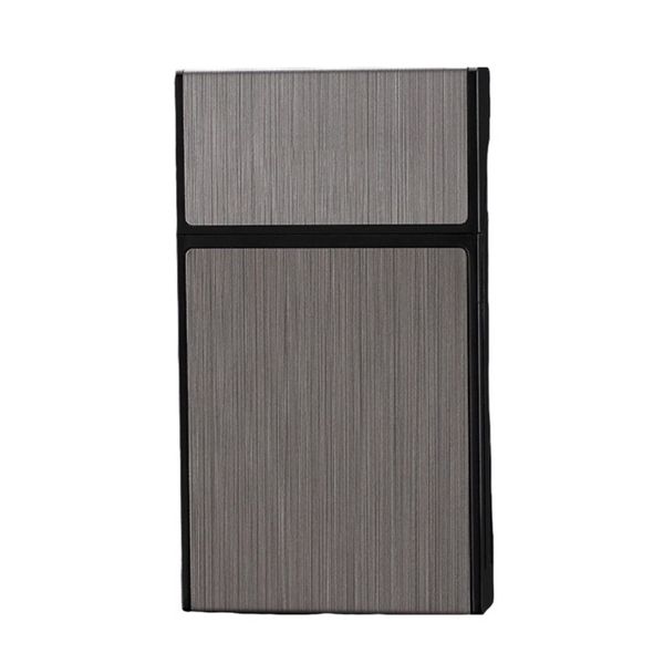 20 Sticks Cigarette Box Case Space Aluminum Slim