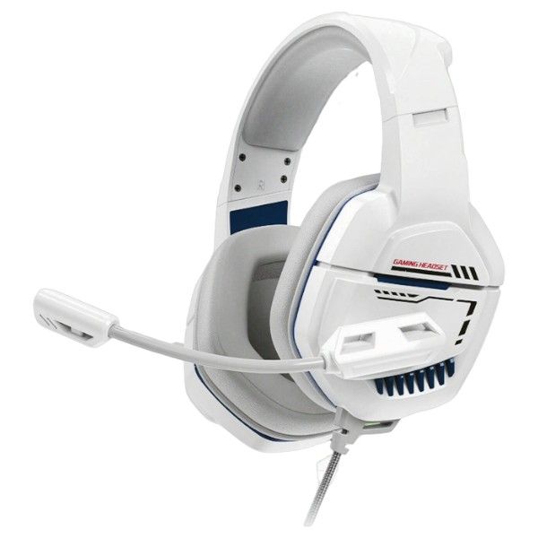 GX50 - Wired Sound Isolating Gaming Headset with Microphone - White