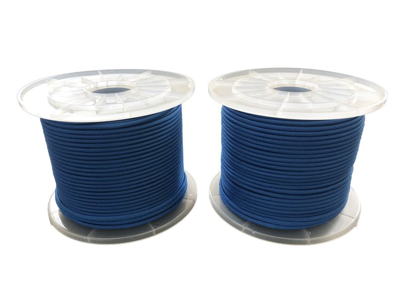 Paracord 550 Type III - 100% Nylon - Blue