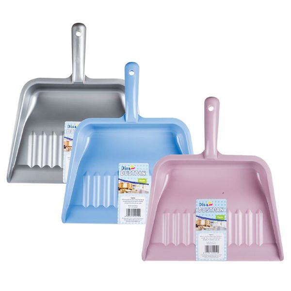 Bulk Pack X 3 Plastic Dustpan Flat