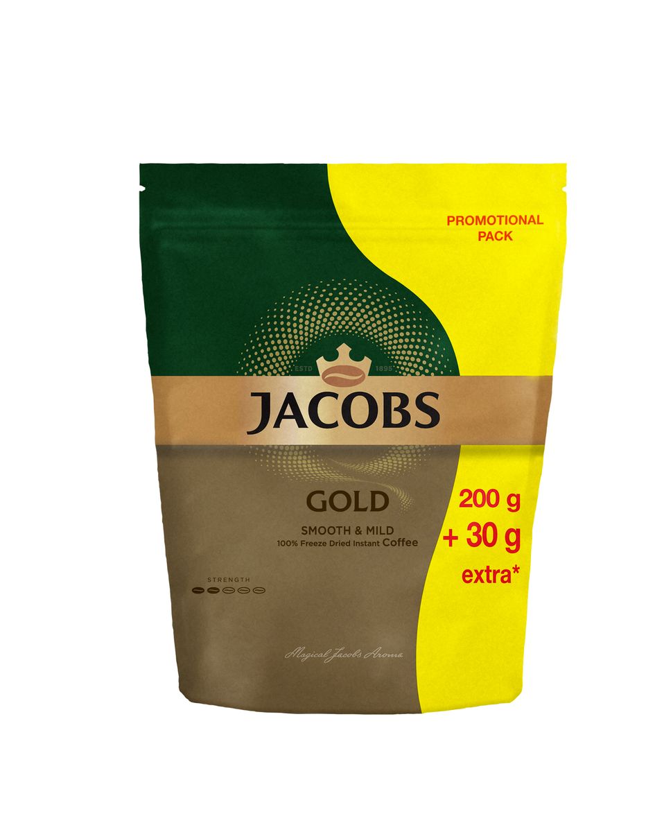 Jacobs Gold Instant Coffee 230g Pouch Shop Today. Get it Tomorrow