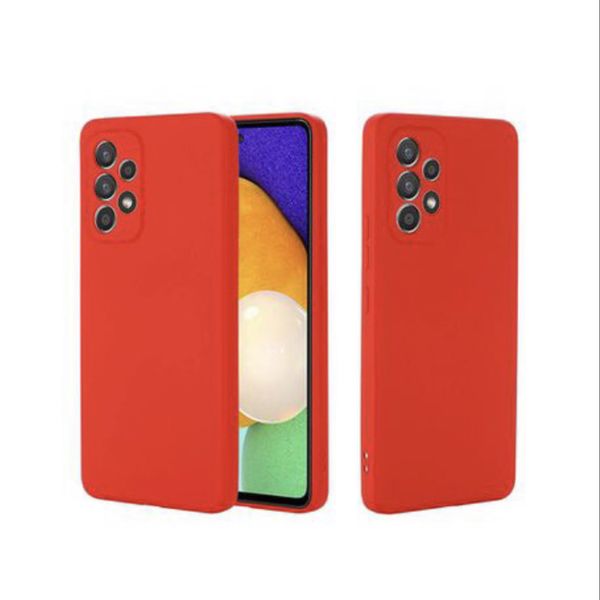 Red Silicone Case for Samsung Galaxy A13 4G - Protective Case