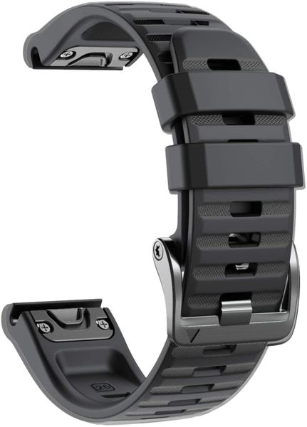 Silicone Band for Garmin Fenix 7 (22mm) - Black