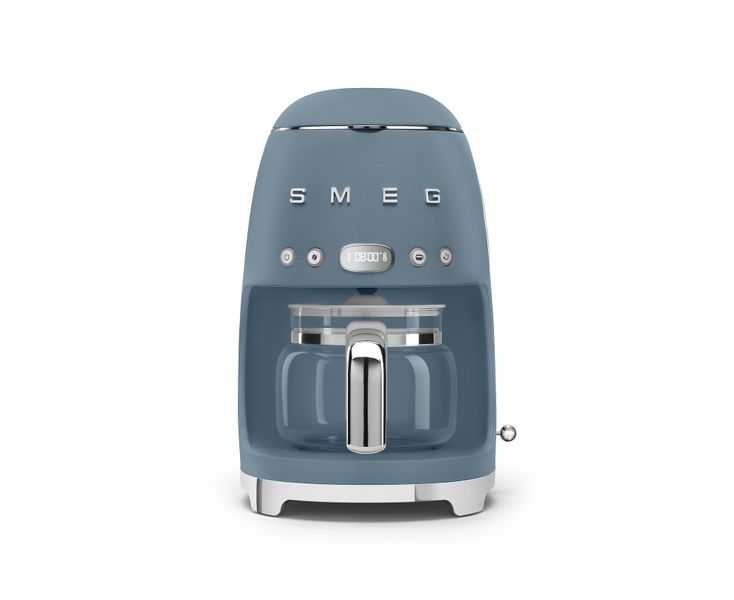 Smeg Filter Coffee Machine 50's Retro Style Storm Blue 1050W Power