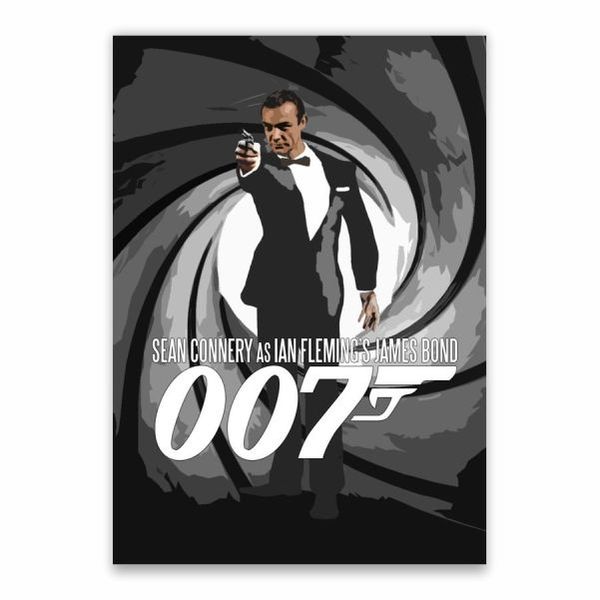 Sean Connery As 007 Poster - A1