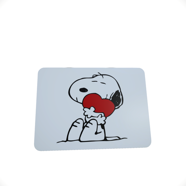 Snoopy Heart Love - Mouse Pad