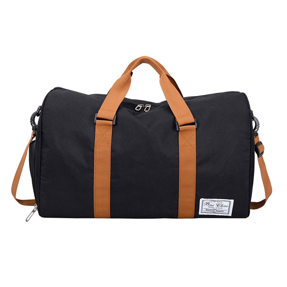 Sports Gym Bag Canvas Duffel Bag Gym with Shoe Compartment Waterproof