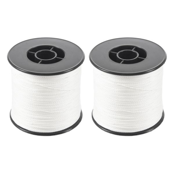 500M 100Lb 0 5Mm Strong Braided Fishing Line Pe 4 Strands White