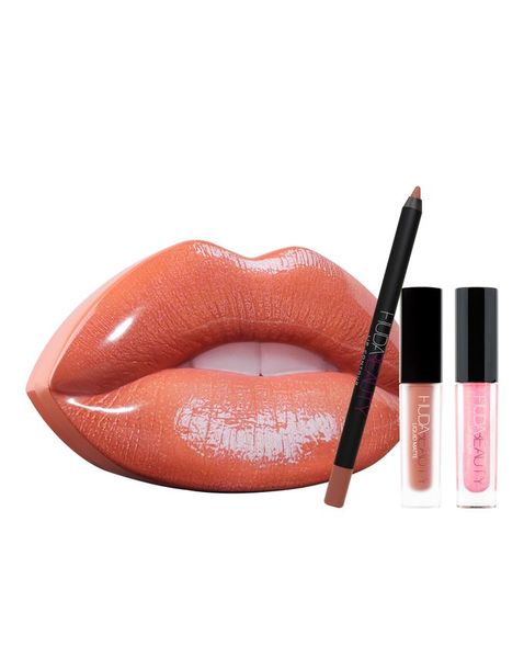 Huda Beauty - Contour &amp; Strobe Liquid Lip Set (Trendsetter &amp; Snobby)