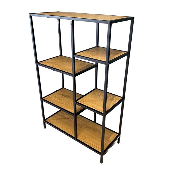 Steelside Storage Bookcase, 5 Shelves