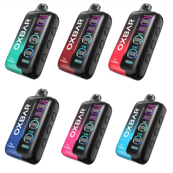 Oxbar Tri-fusion 50k Puffs Disposable Vapes - DiscoClub Variety (Pack of 6)
