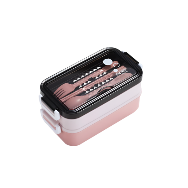 2-Layer Premium Stainless Steel Bento Lunch Box