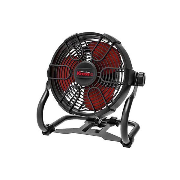 Kress - 20V Cordless 2-Speed Fan Bare Tool C/W AC Adaptor