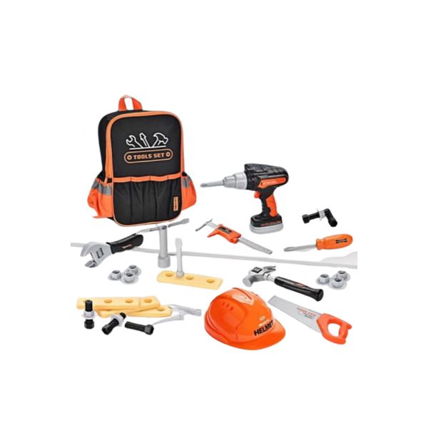 Kids Toy Tool Set Backpack