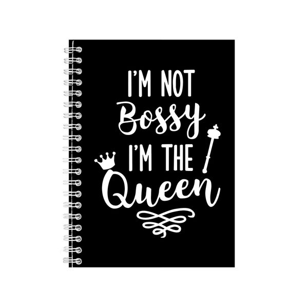 Queen Notebook Gift Idea Writing Book Notepad Pad 36