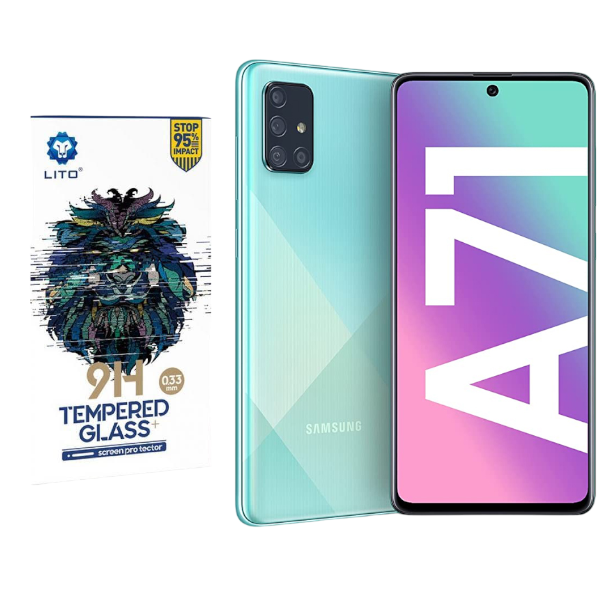 LITO Tempered Glass Screen Protector For Samsung A71