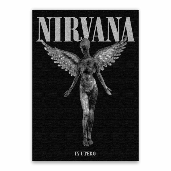 Nirvana In Utero Poster - A1