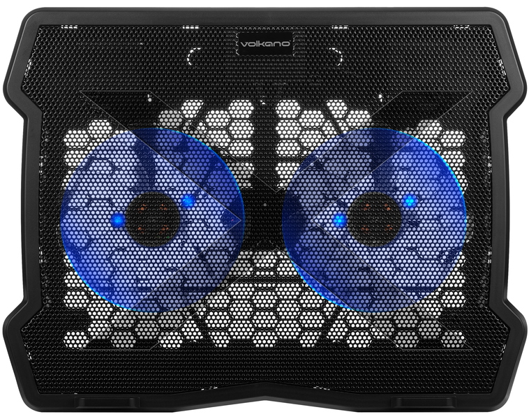 Volkano Polar Series 15" Dual Fan Laptop Cooling Pad &amp; Stand (USB-Powered)