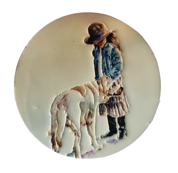 Popsocket Phone Grip - Dog with girl