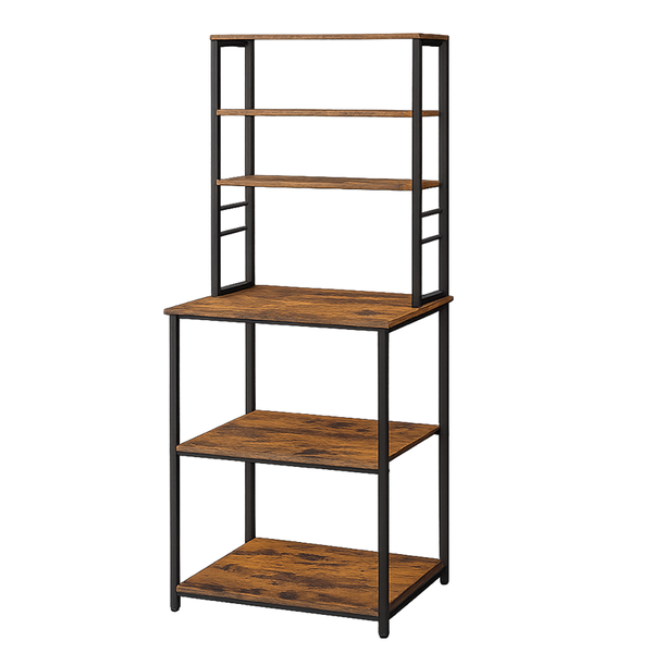 6 Tier Kitchen Storage Rack Microwave Shelf Stan image