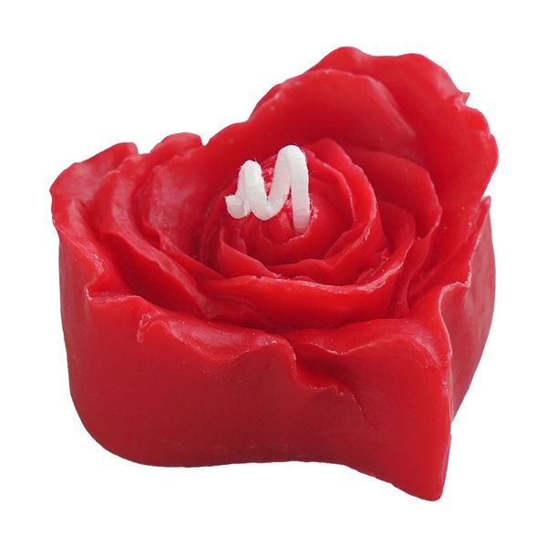 Heart-shaped Rose-scented Candle Wedding Favors