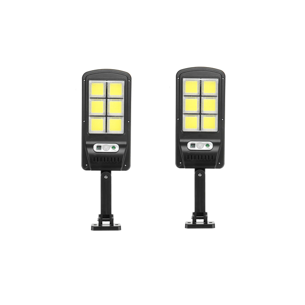 Set Of 2 300W Outdoor Solar Lamp With Motion Sensor