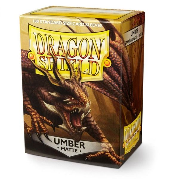 Dragon Shield Umber 'Teranha' Matte Sleeves