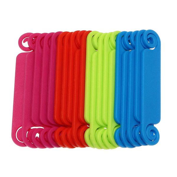 20Pcs Cable Tags Multicolor Cable Management Labels Writable Cable