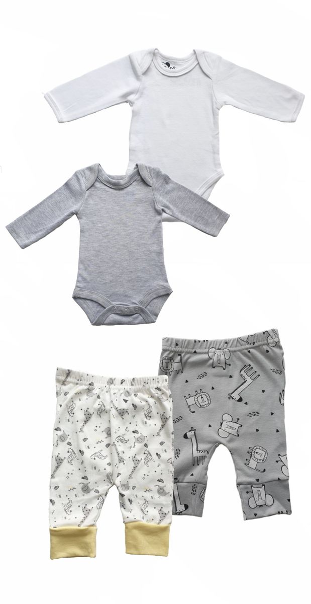 Newborns Baby Forrest Animal Print Pyjama Set Buy Online in South