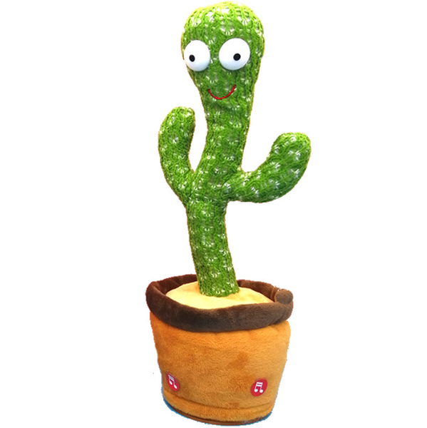 Talking And Dancing Cactus Interactive Toy That Mimics, Sings And Dances