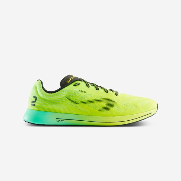 Kiprun Men's Running Shoes - KD800 - Green &amp; Yellow